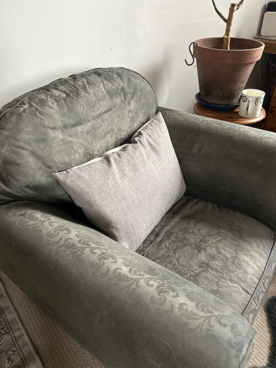 Customer photo review of Fabric Paint -- Dark Grey