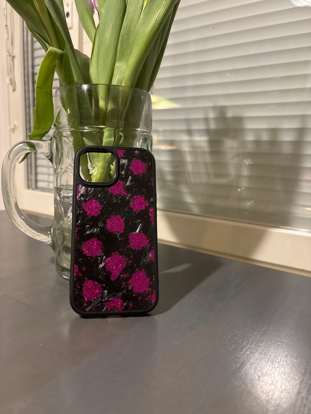 Customer photo review of Forged Carbon Purple