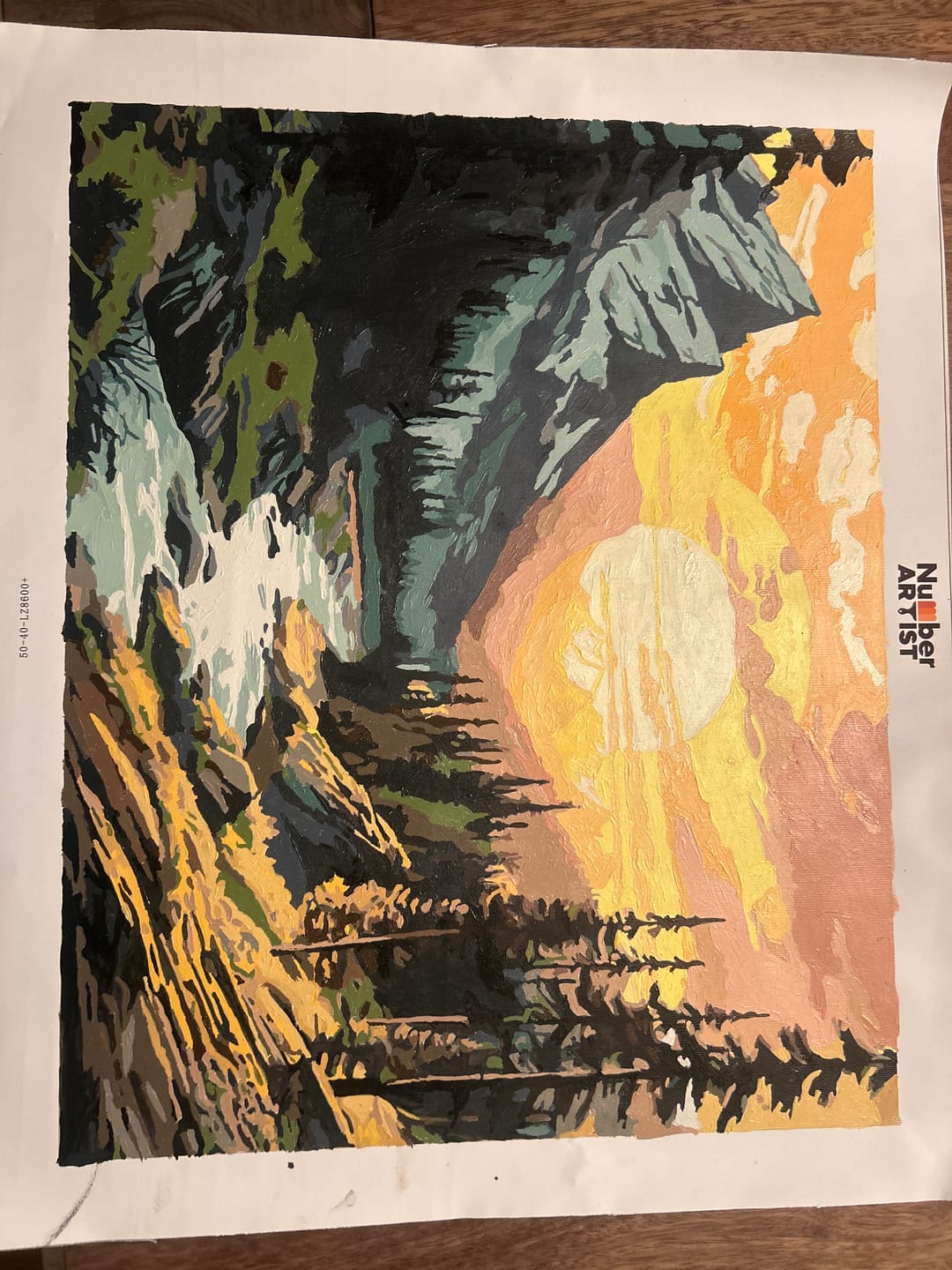 Customer photo review of Mountainside Sunset