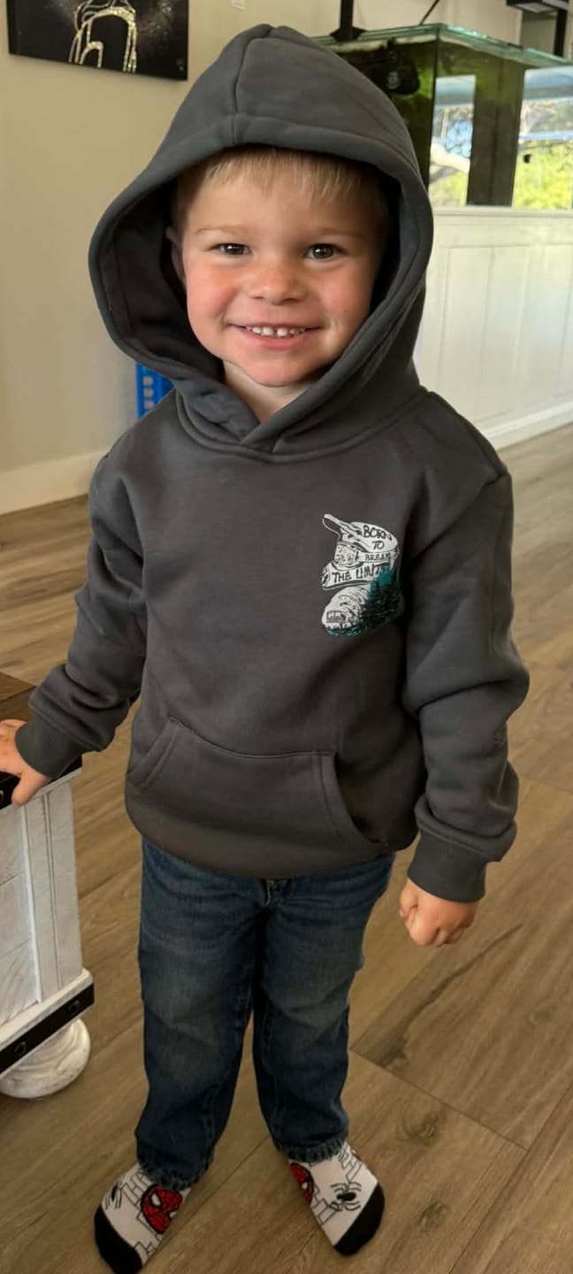 Customer photo review of Born to Break Limits - Hoodie