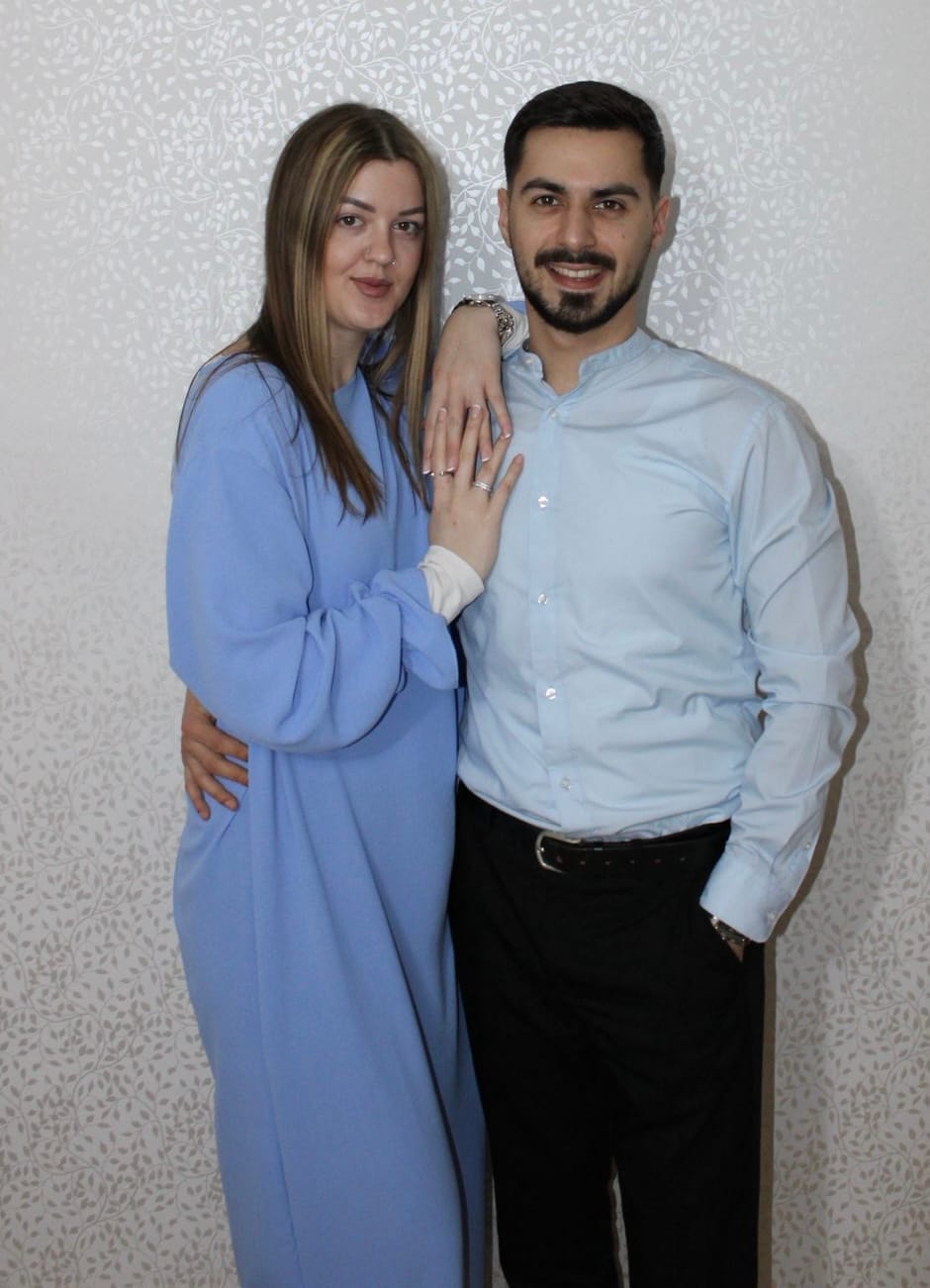 Customer photo review of Abaya mit Rüschenärmeln