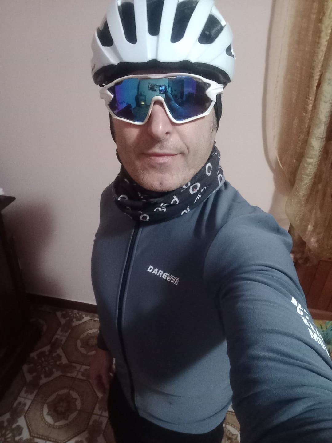 Customer photo review of MOJITO THERMAL JERSEY - GRAY