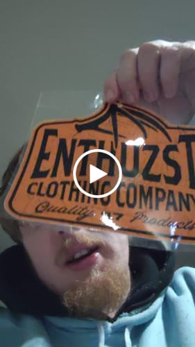 Customer video review of LONE SHED DECAL
