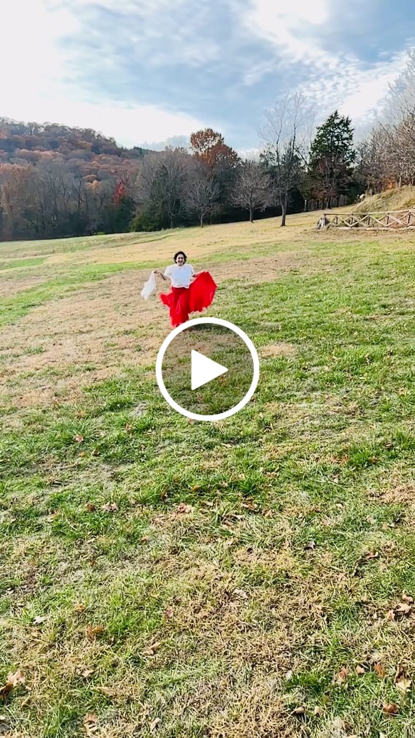 Customer video review of Kercia Maxi Skirt
