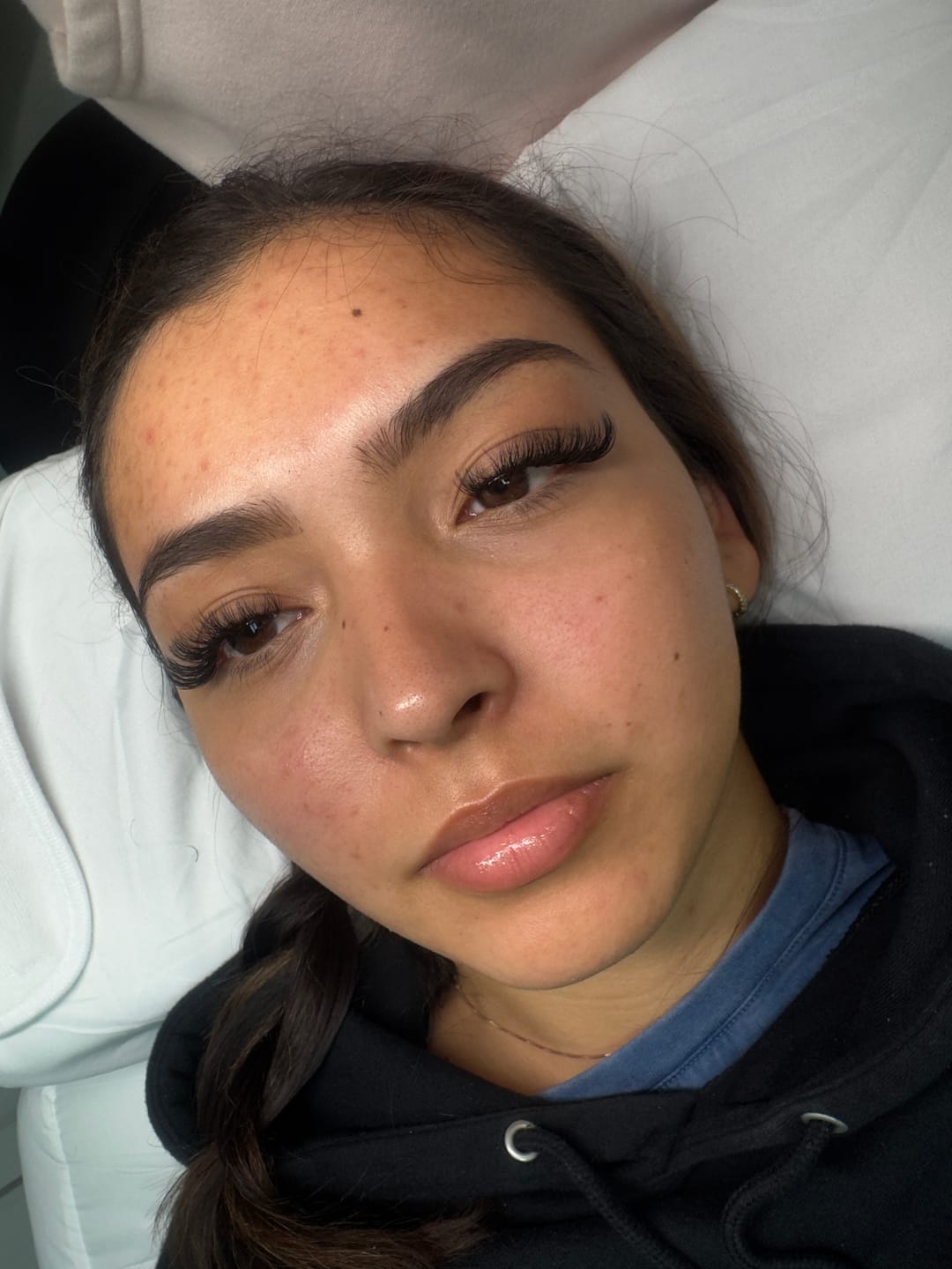 Customer photo review of Self Fanning Lash