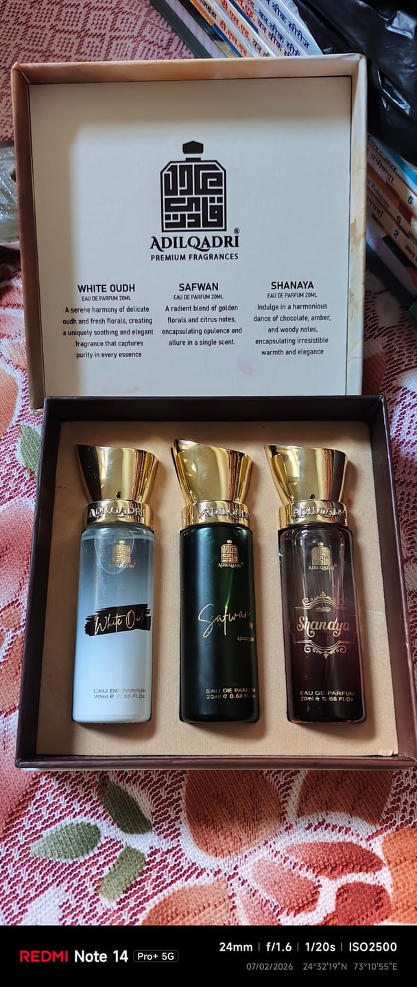 Customer photo review of Captivating Trio 3 Pcs Set Of Premium Perfume Spray