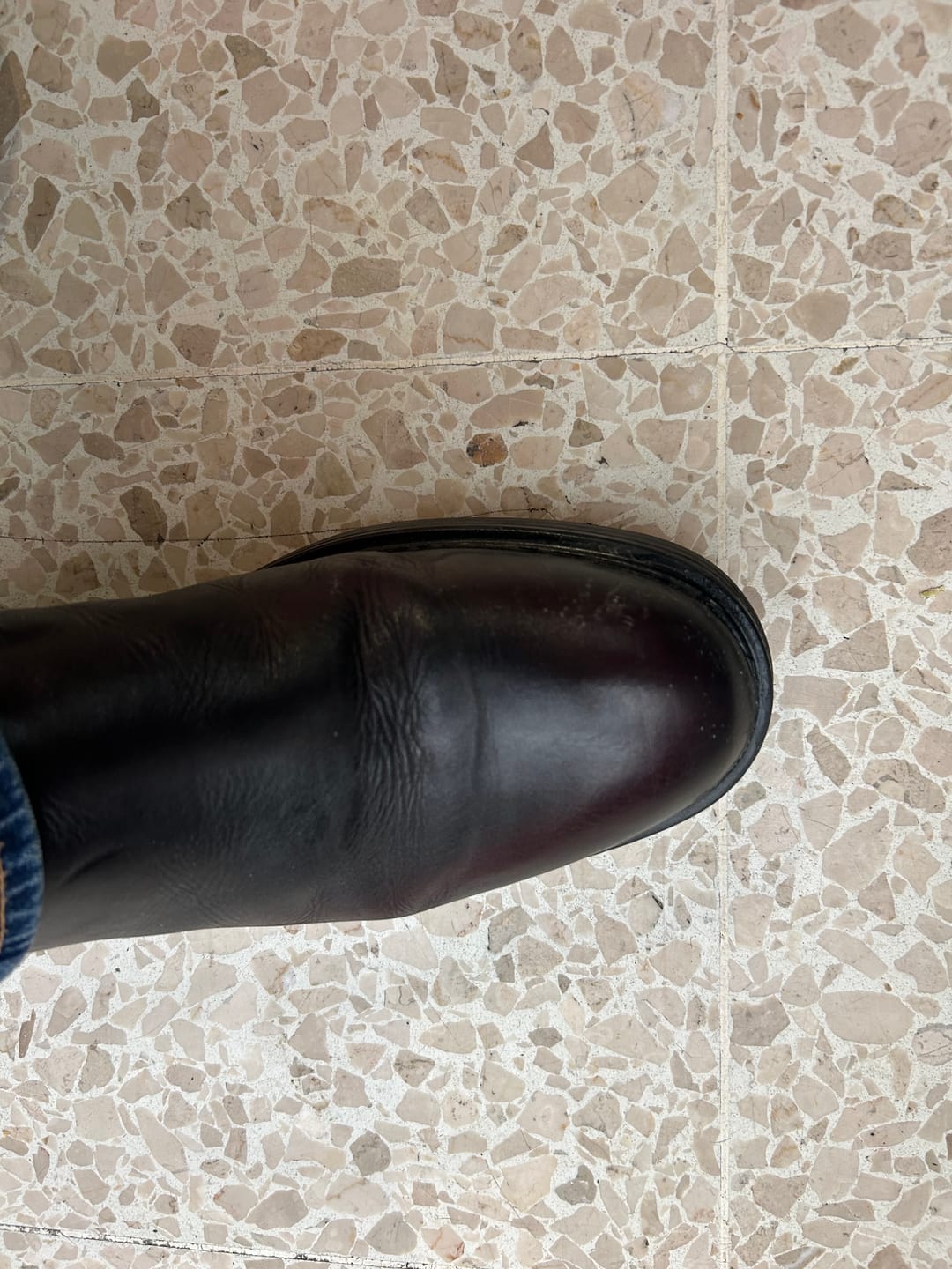 Customer photo review of Roebuck Chelsea Boots Bordo