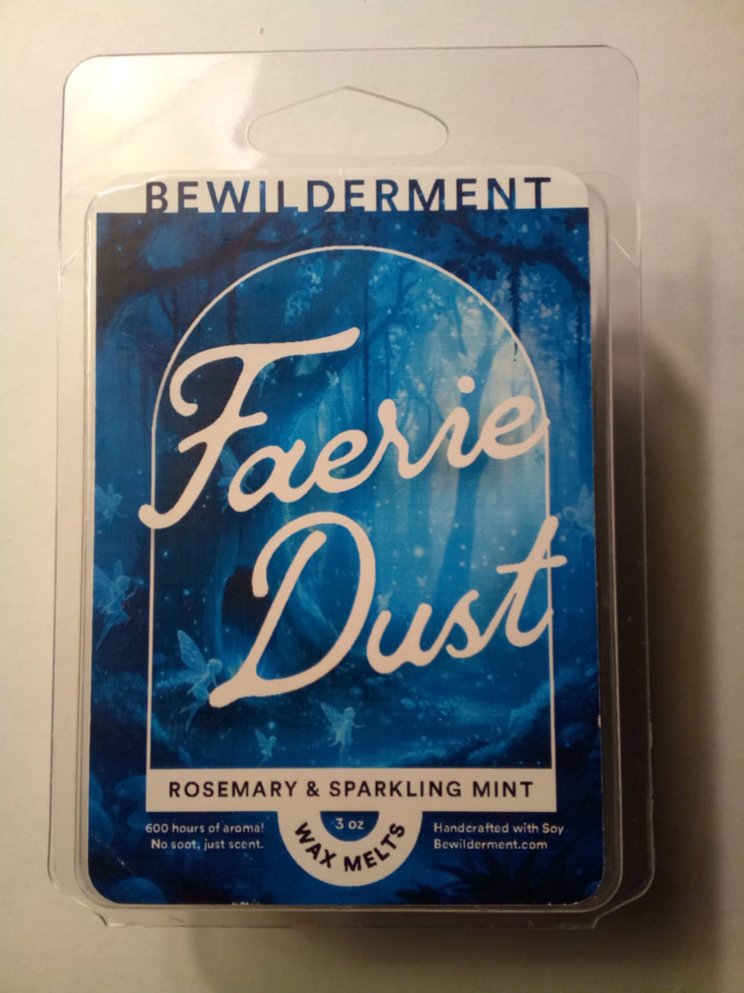 Customer photo review of Faerie Dust Wax Melts
