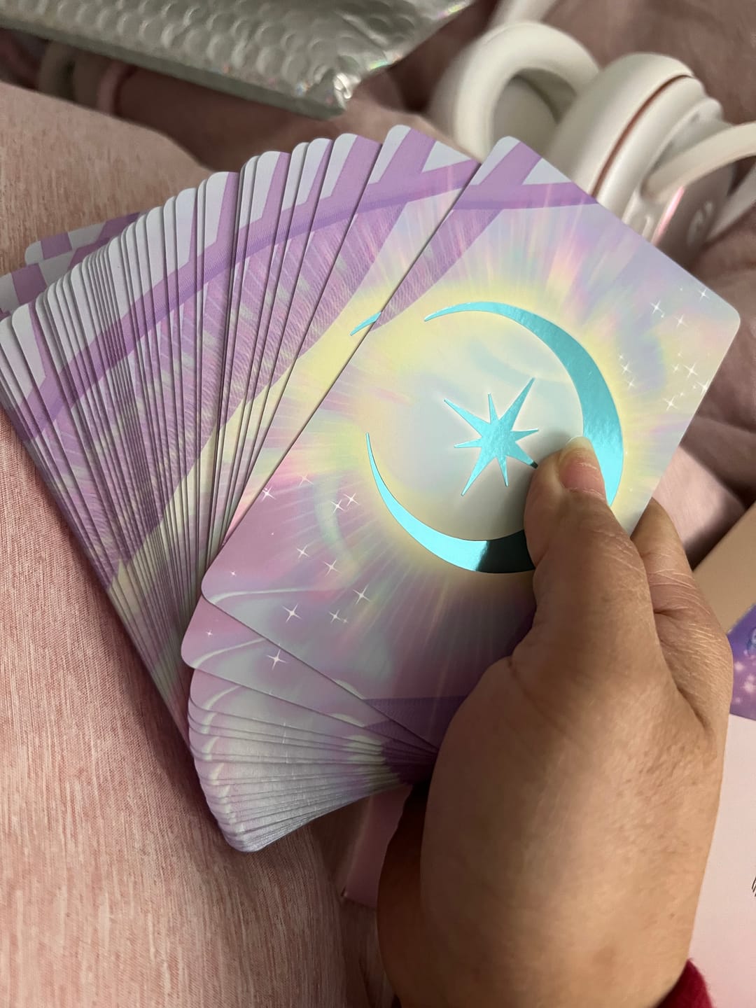 Customer photo review of Siren Awakening™ Oracle Deck — 55 Cards + Guidebook