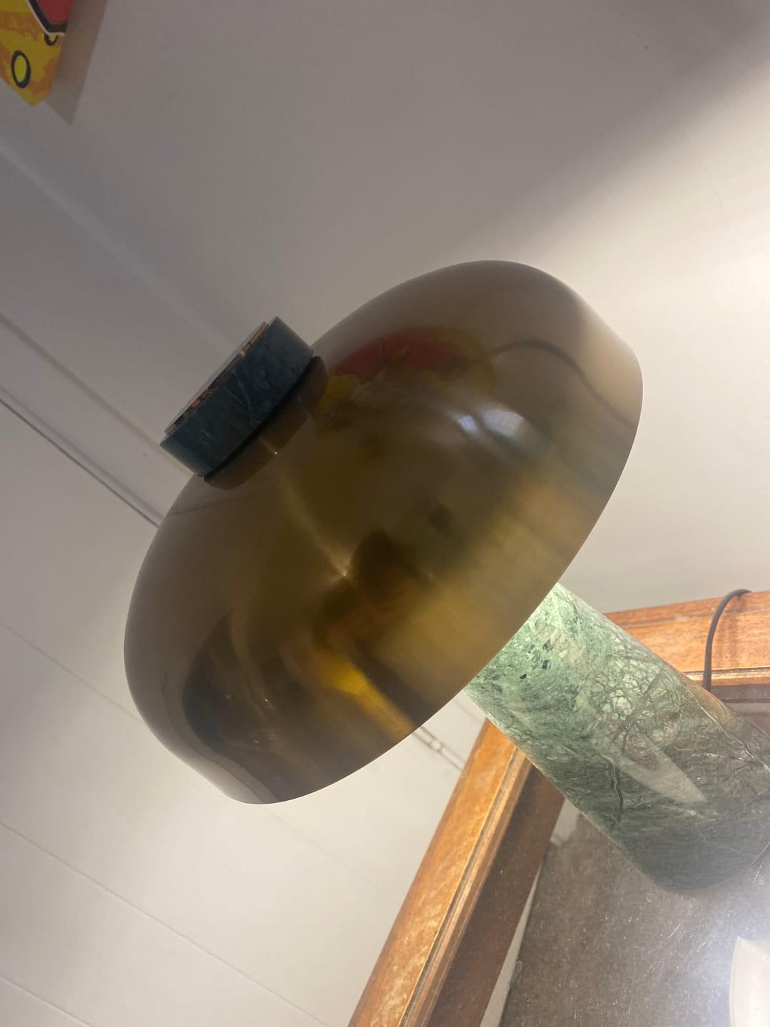 Customer photo review of Derin Mushroom Table Lamp
