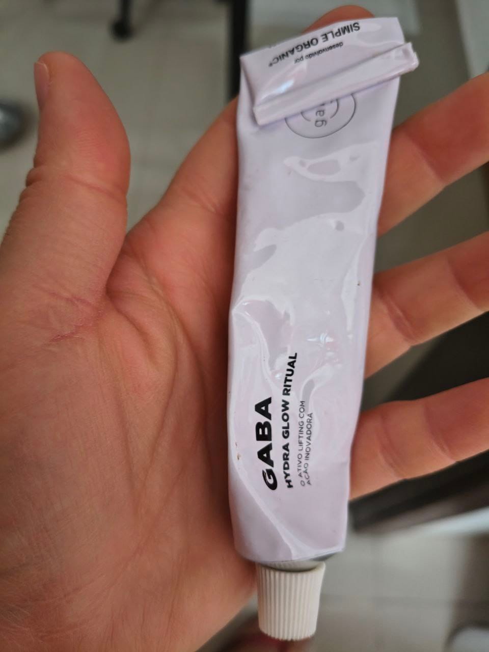 Customer photo review of Gaba Hydra Glow Ritual