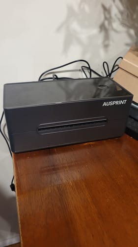 Customer photo review of AUSPRINT PRO Thermal Label Printer (300DPI)
