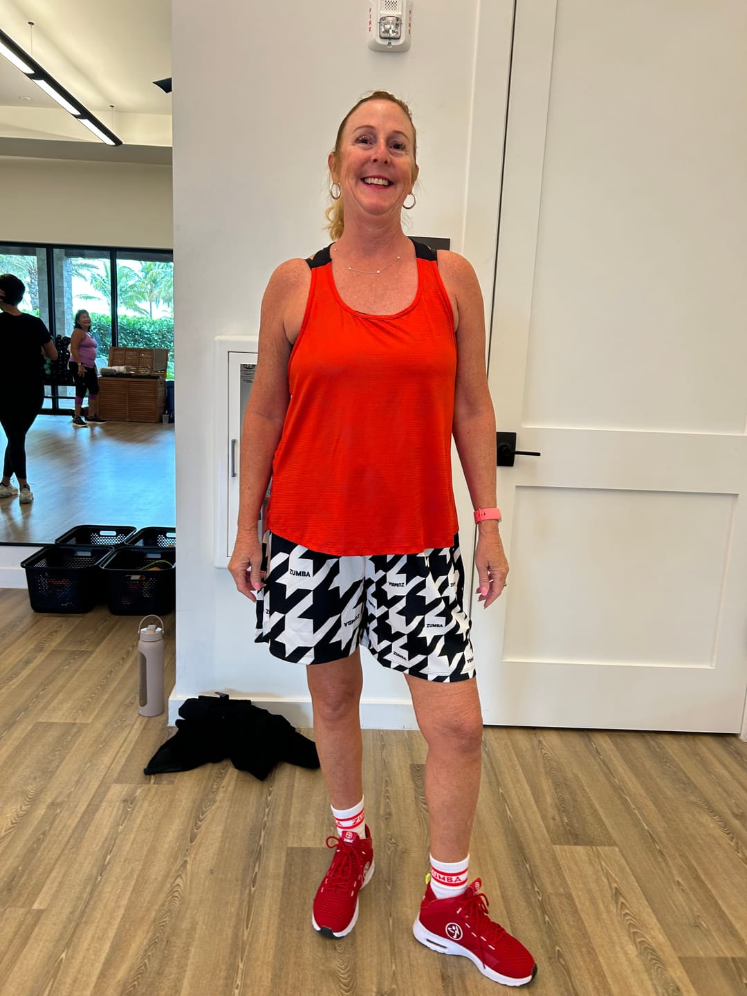 Customer photo review of Zumba Amour Mesh Shorts
