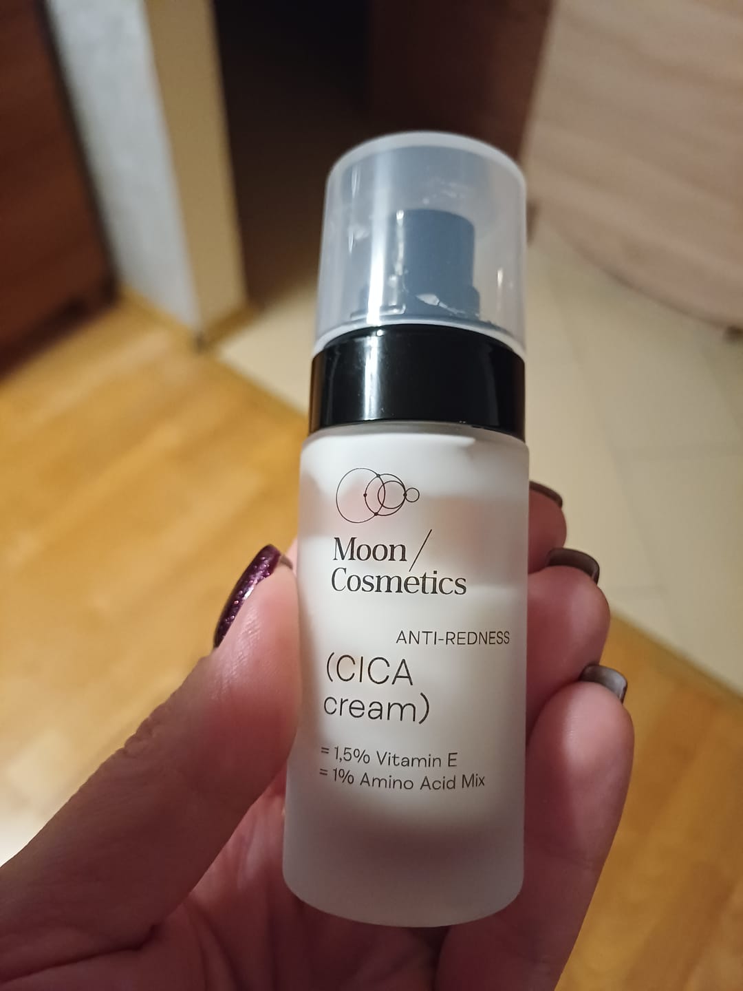 Customer photo review of CICA kremas nuo raudonio