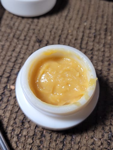 Customer photo review of Lemon Cherry Gelato | THCA Badder
