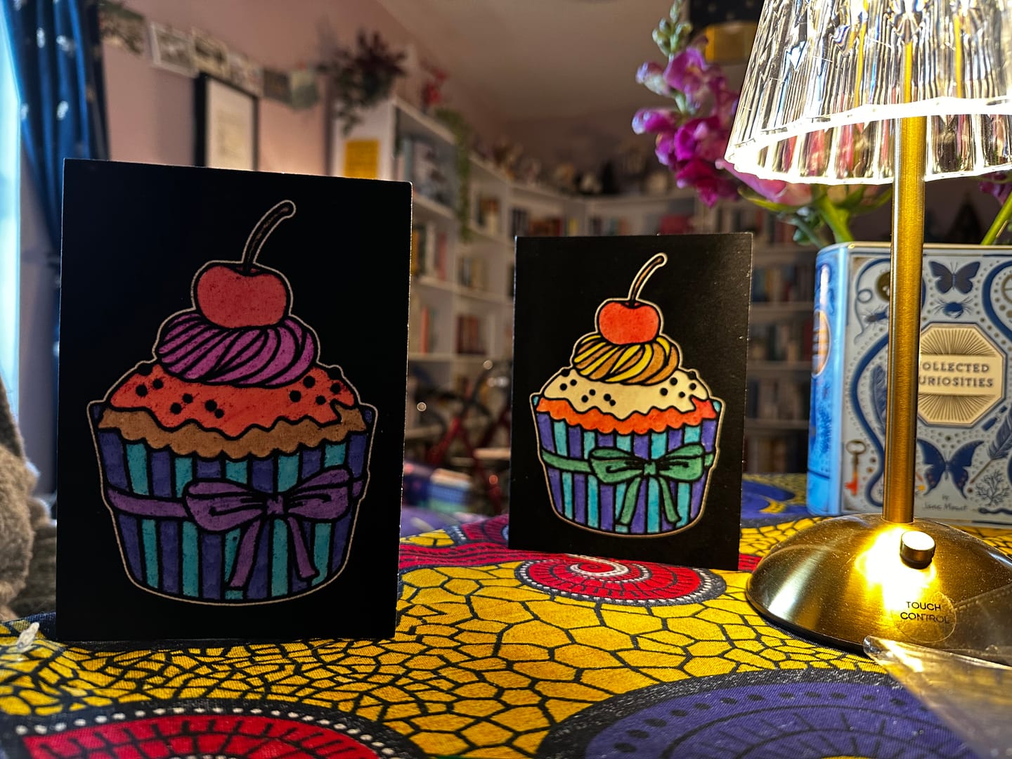 Customer photo review of Velvet Art Greeting Card Kit - Set Of 24