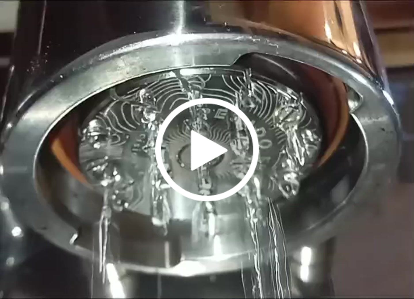 Customer video review of High Diffusion Espresso Shower Screen - LM, E61, HX, MV