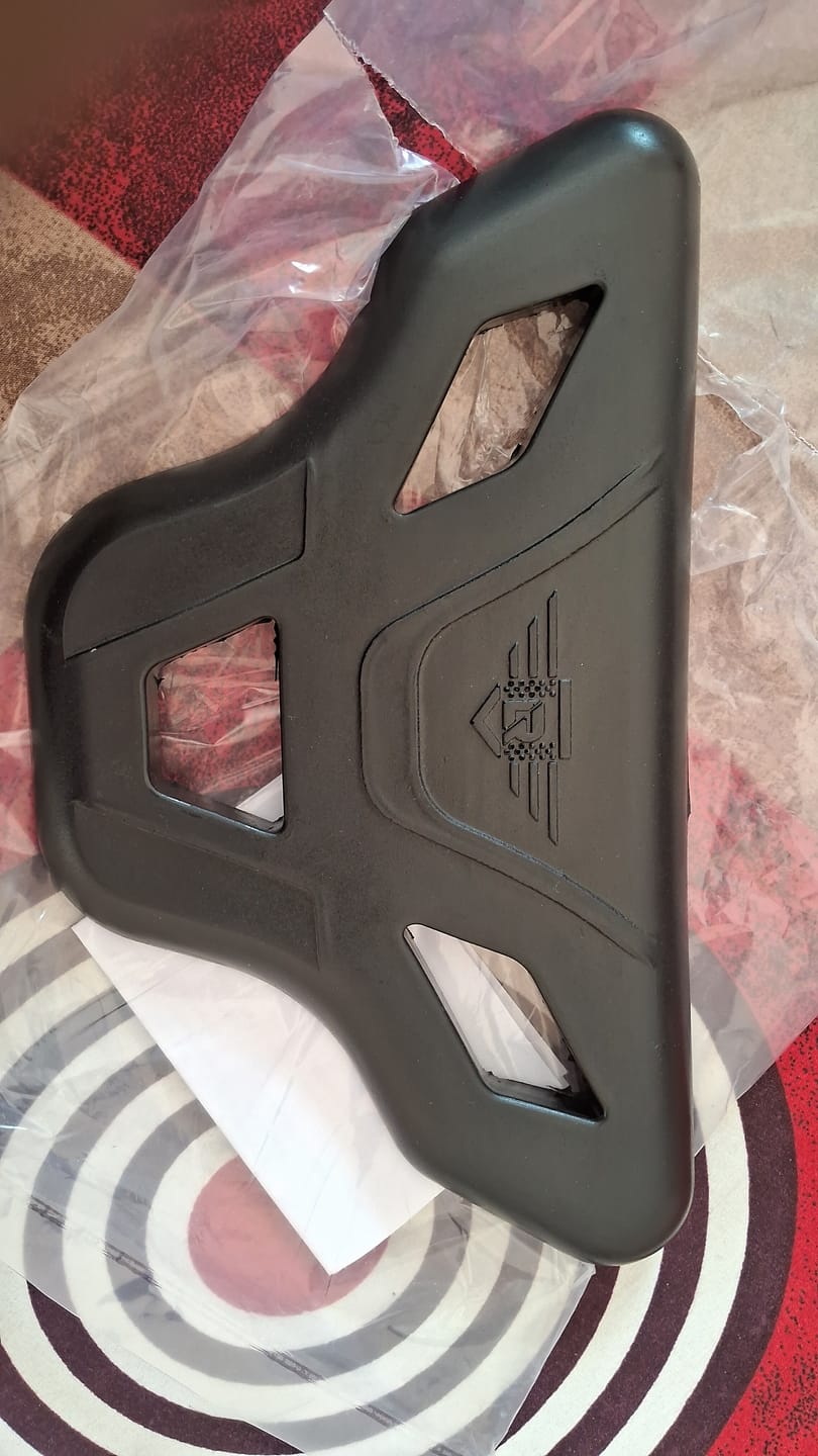 Customer photo review of Tail Bone Armour Big Black