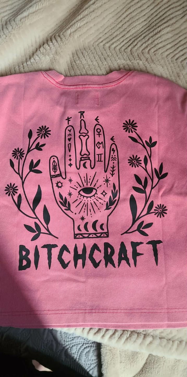 Customer photo review of Bitchcraft T-Shirt