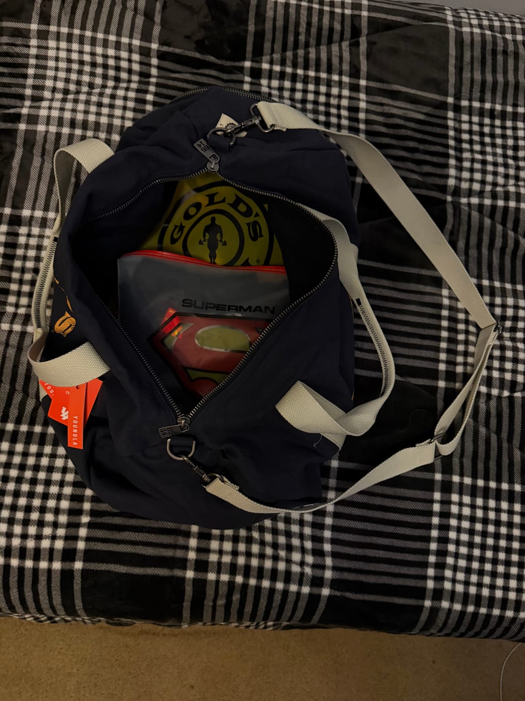 Customer photo review of 9045 - Gold's Iron Legacy Canvas Bags