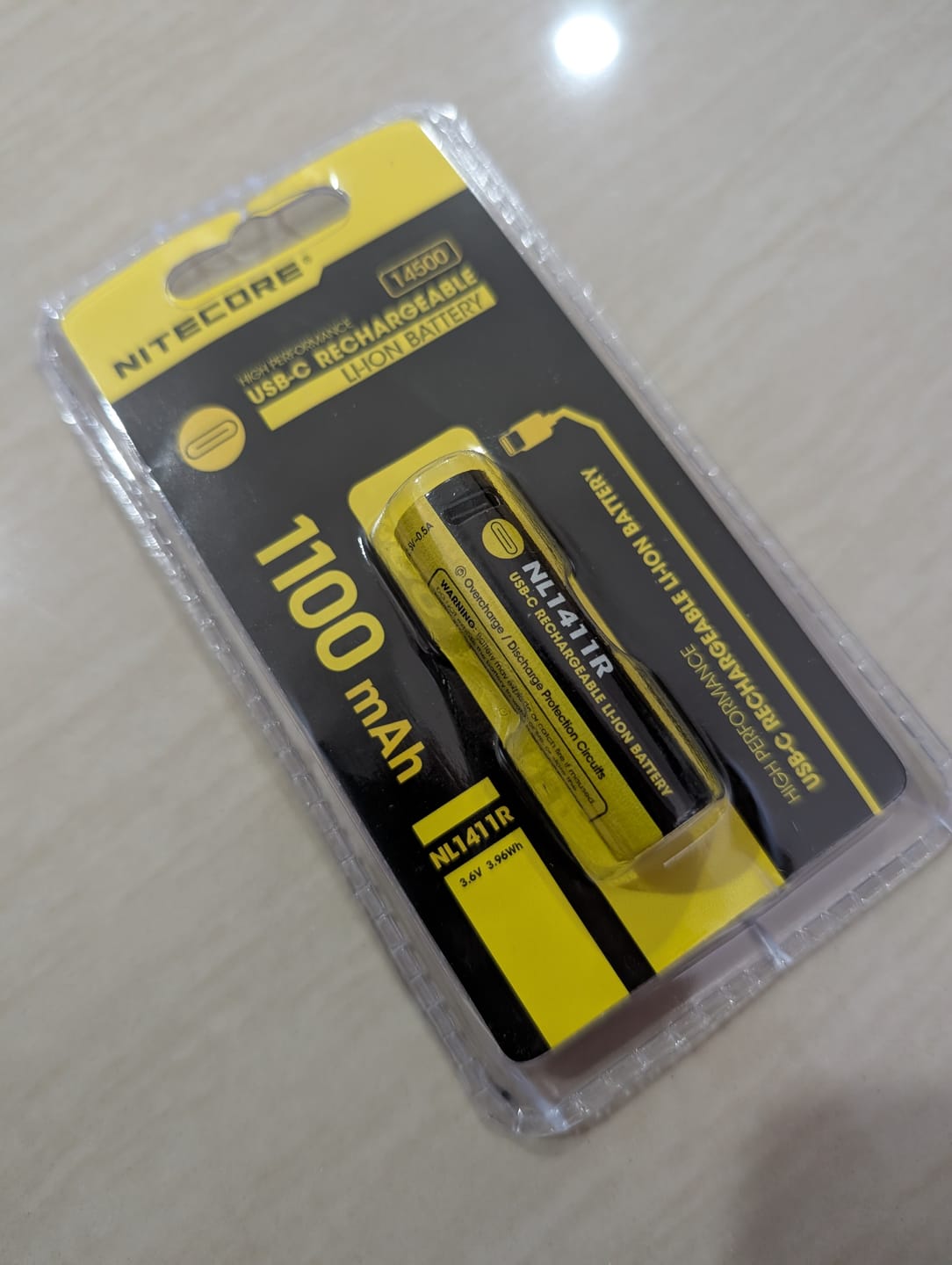 Customer photo review of NL1411R (1100mAh - 3A) for MT1A PRO