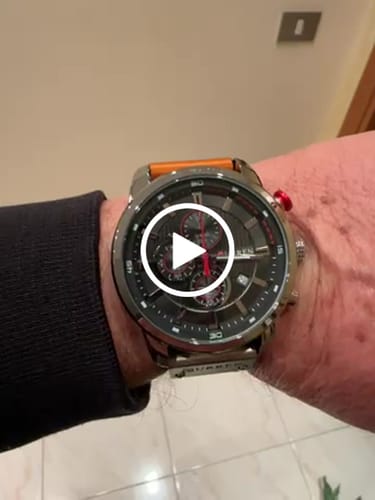 Customer video review of Curren Istanbul® orologio uomo pelle