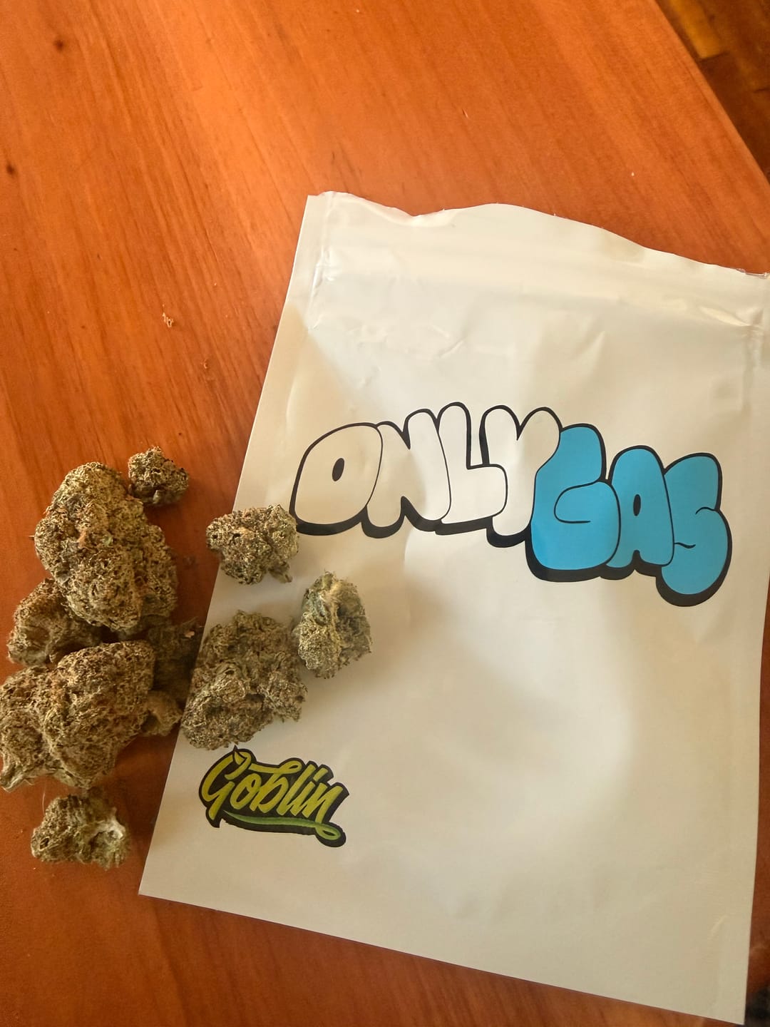 Customer photo review of Snowing Candy IceFlash -THCa Flower