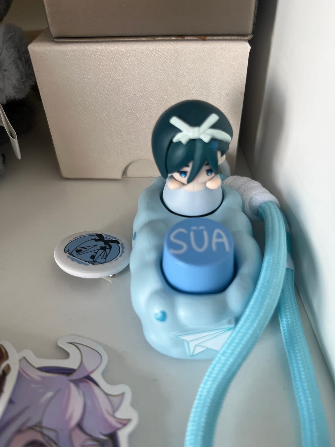 Customer photo review of Alien Stage Freedom Stage Series Mechanical Keycap Blind Box