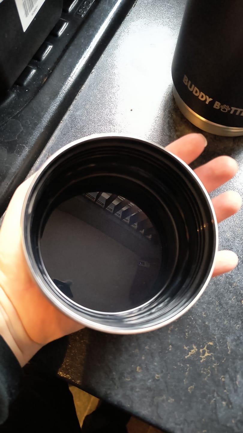 Customer photo review of ONXY BLACK 900ml - 3 in 1 Portable Travel Water Buddy Bottle For Dogs