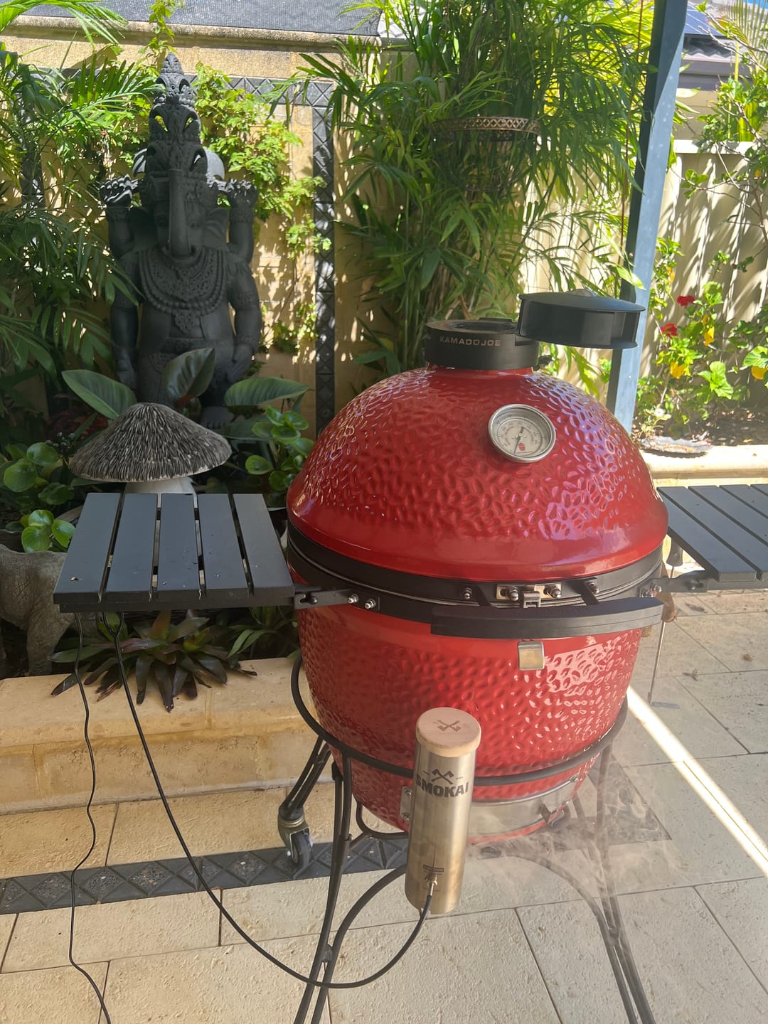 Customer photo review of Smokai Ceramic Grill Starter Kit