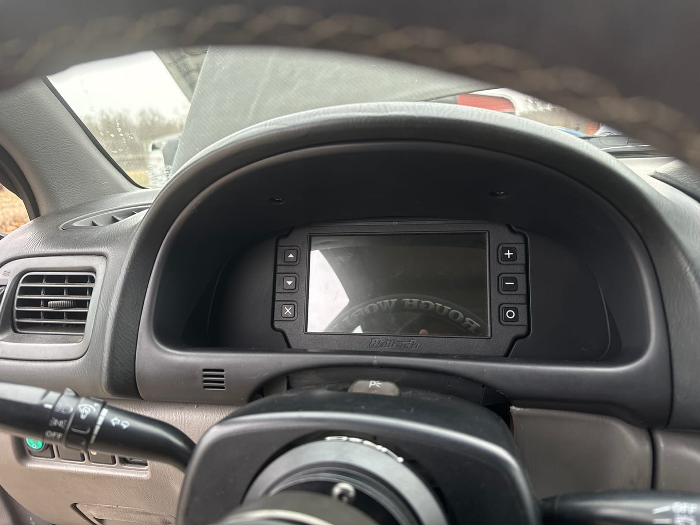 Customer photo review of Subaru Impreza WRX & STI GC8 1998-00 Dash Cluster Mount
