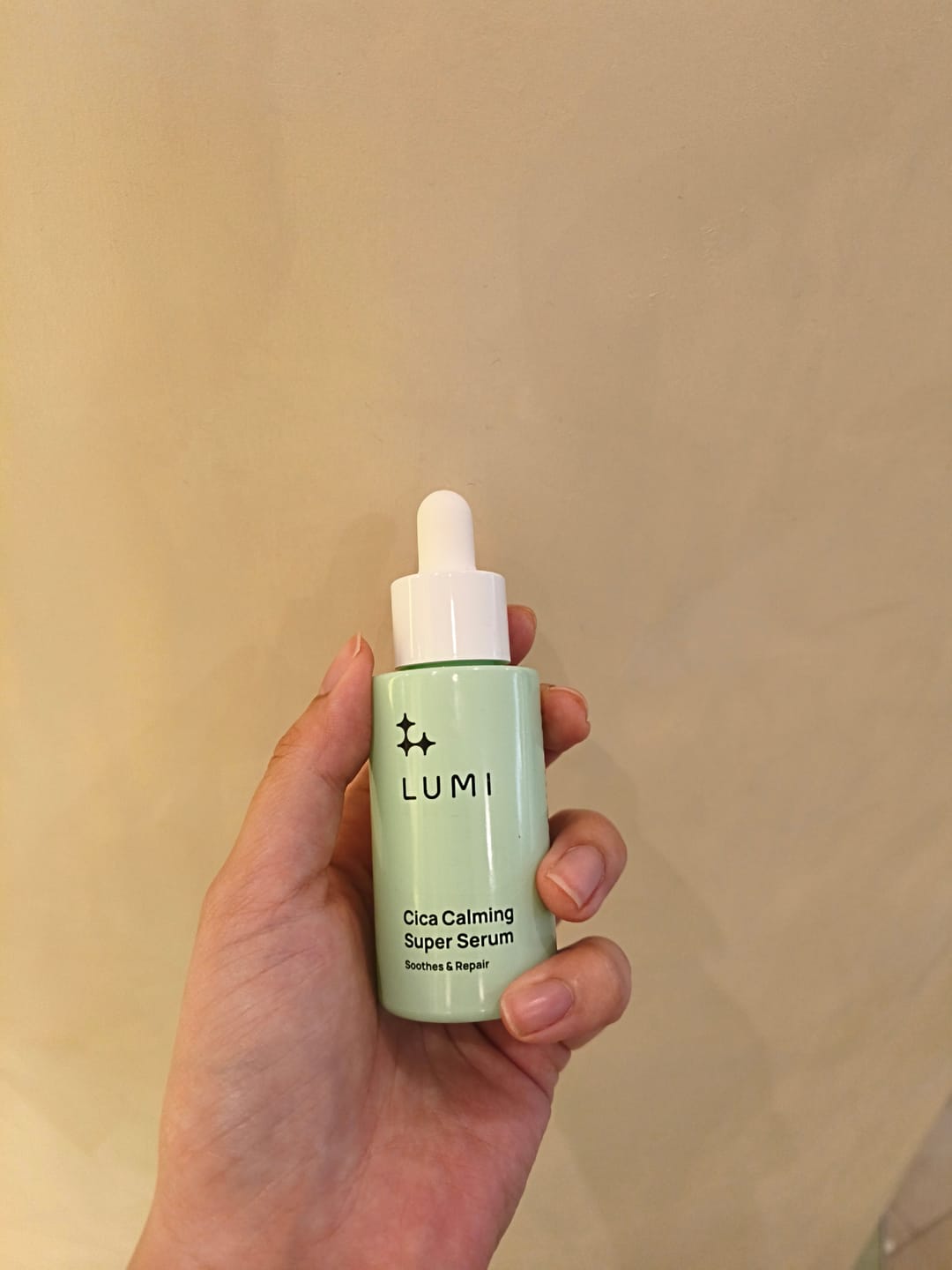 Customer photo review of Cica Calming Super Serum