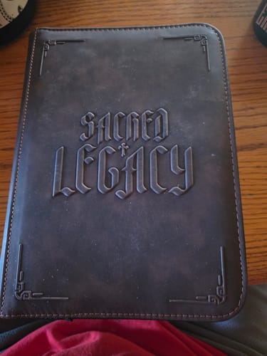 Customer photo review of The Legacy Binder
