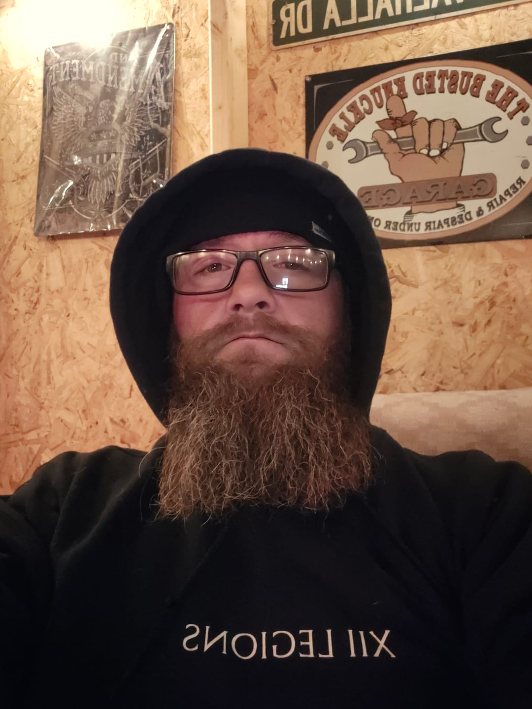 Customer photo review of PSALM 3:7 Hoodie