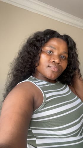 Customer photo review of AMANDA - Brazilian 4x4 Lace Wig