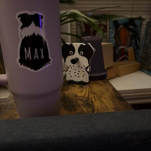Customer photo review of Aussie Behind Sticker