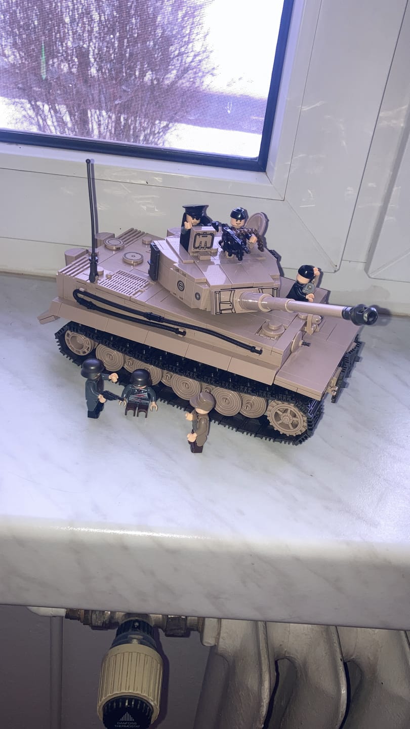 Customer photo review of Tiger 1 (Tan) | 1361PCS