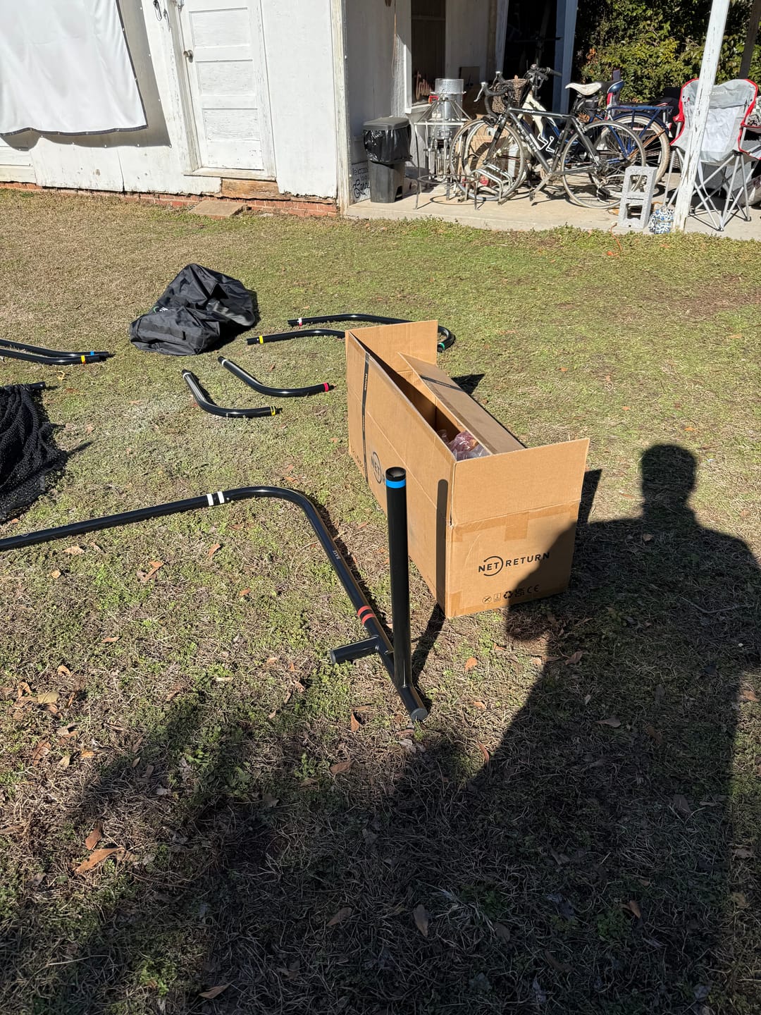 Customer photo review of Home Series Golf Net
