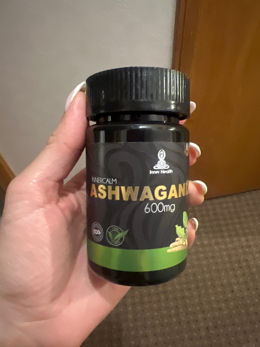 Customer photo review of Ashwagandha 600Mg - 60 Caps.