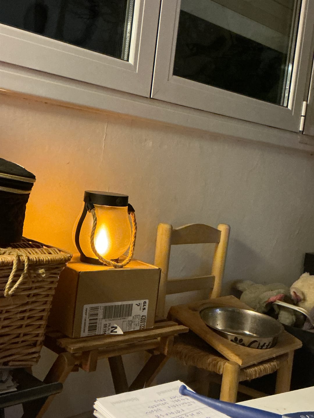Customer photo review of LlamaViva | Farol con Efecto de Fuego Realista