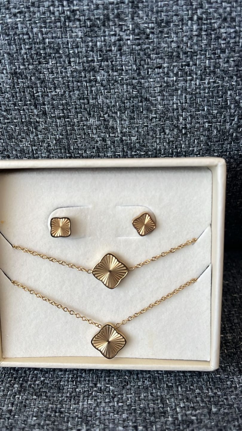 Customer photo review of Flora Gold Set