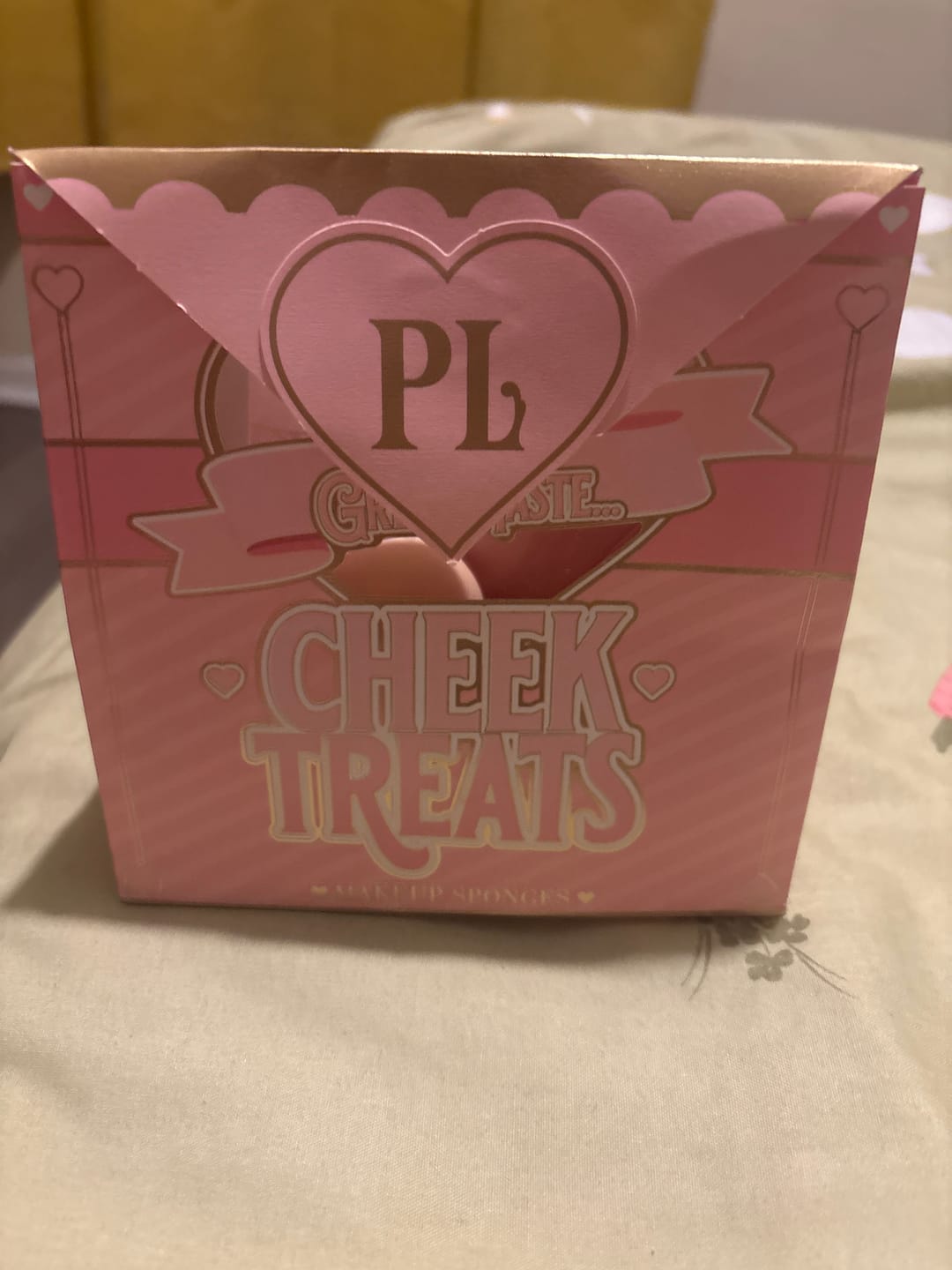 Customer photo review of P.Louise Cheek Treats Powder Puffs & Makeup Sponges