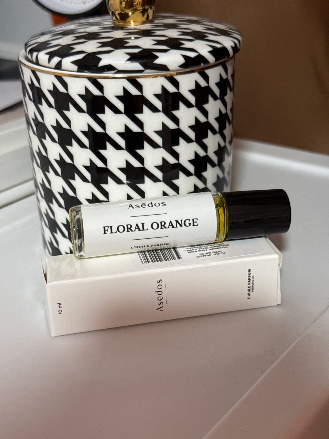 Customer photo review of FLORAL ORANGE PERFUME OIL