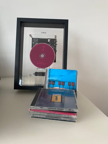 Customer photo review of M1 Music Frame CD Player
