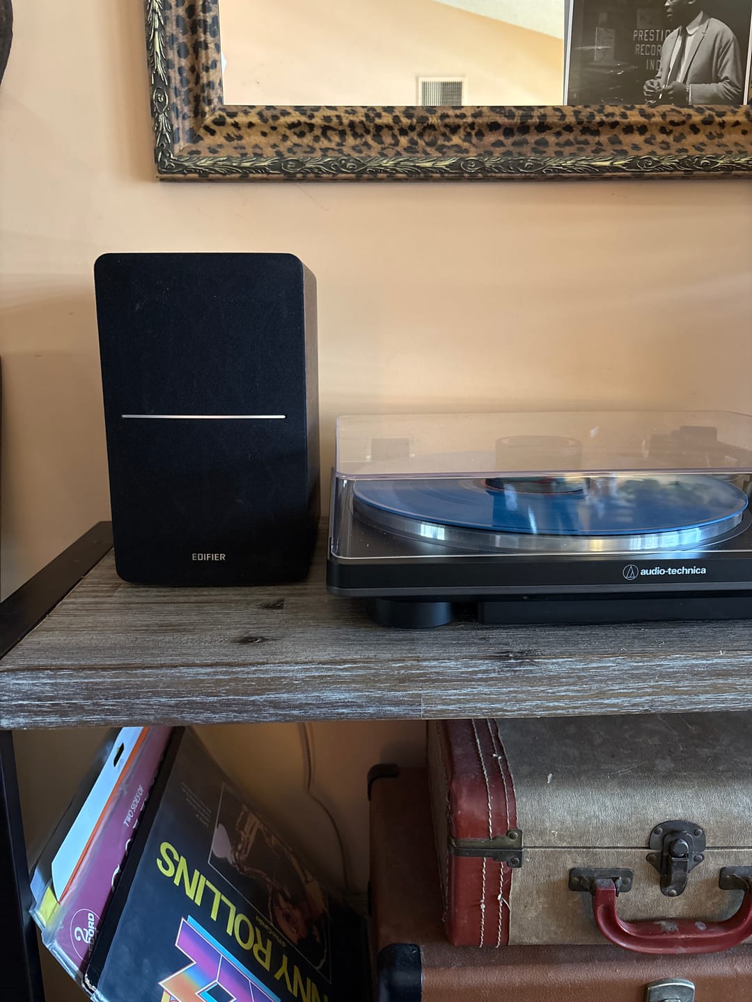Customer photo review of R1280DBs Powered Bluetooth Bookshelf Speakers(Certified Refurbished)