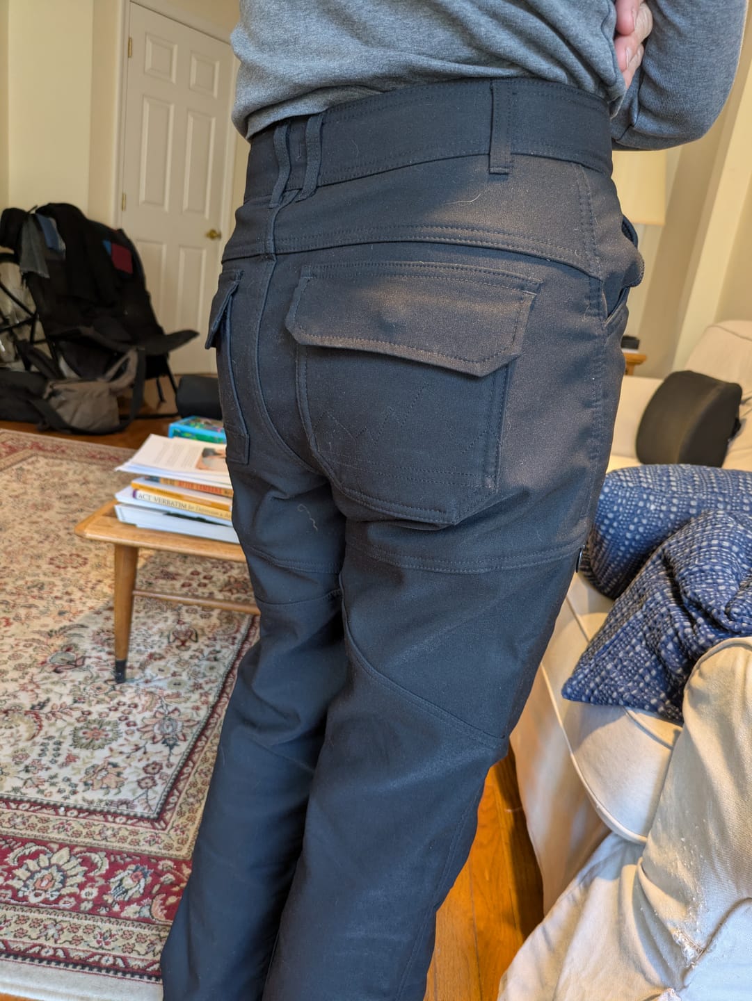 Customer photo review of Women's Fleece Lined High Rise Sitka Winter Pants