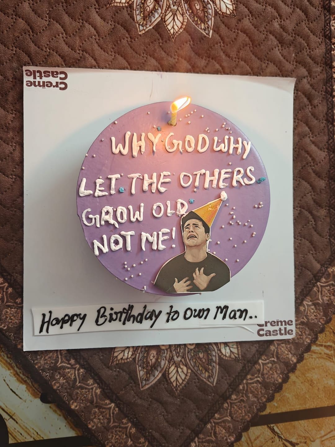 Customer photo review of Joey Meme Cake