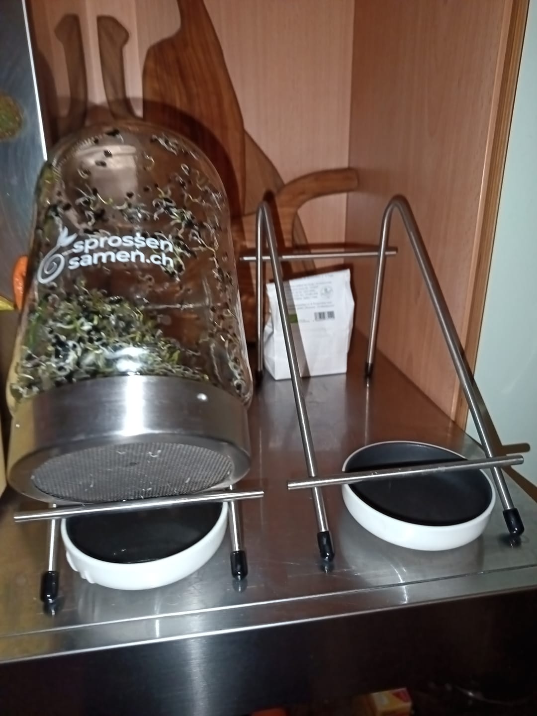 Customer photo review of Zwiebeln/Lauch Bio Samensprossen