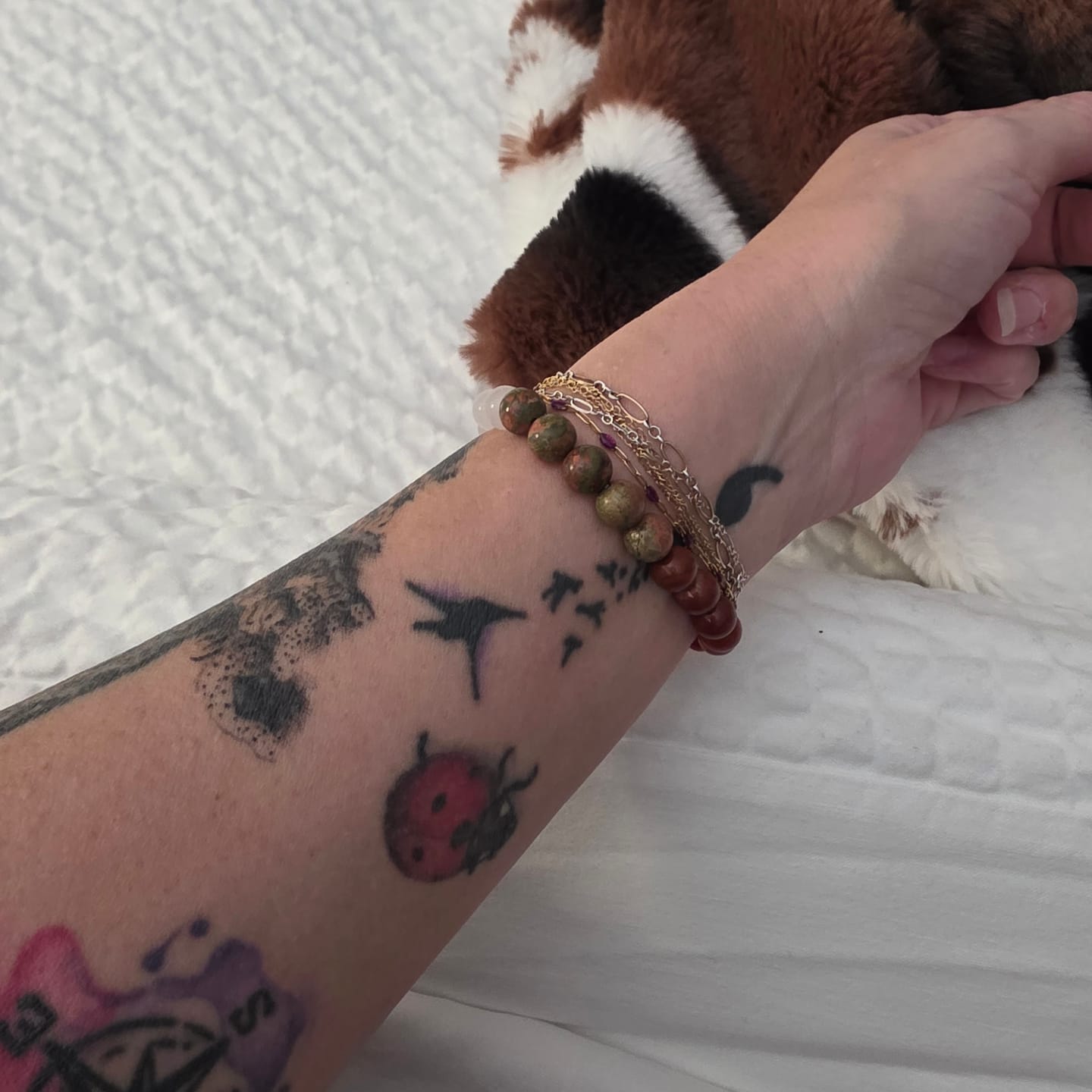 Customer photo review of LunaCalm Bracelet