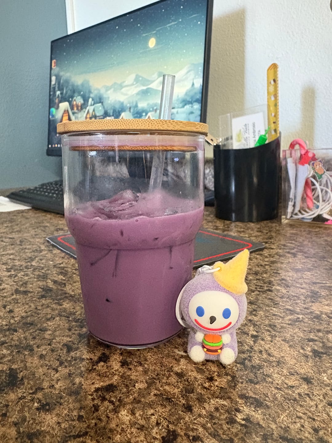Customer photo review of Taro Ube Whey Protein